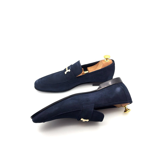 C Collection Suede H Loafer - Blue