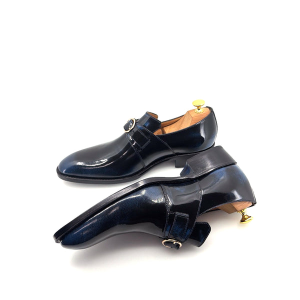 Ugo Vasare Patent Leather Slip-On - Blue