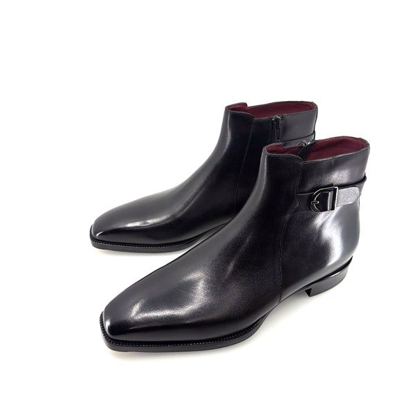 Maurice Leather Boot - Black