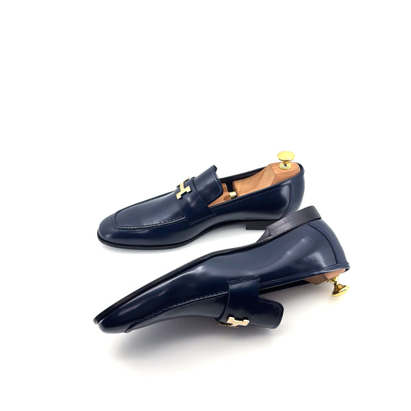 C Collection Nappa Leather H Loafer - Blue