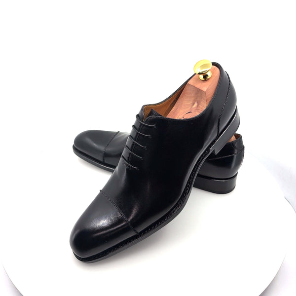 Ugo Vasare Henry Leather Shoe - Black