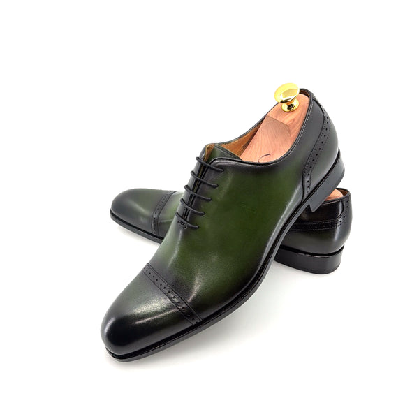 Ugo Vasare Calfskin Oxford - Green