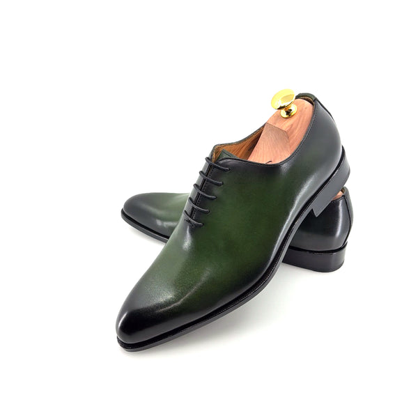 Ugo Vasare Leather Oxford - Green
