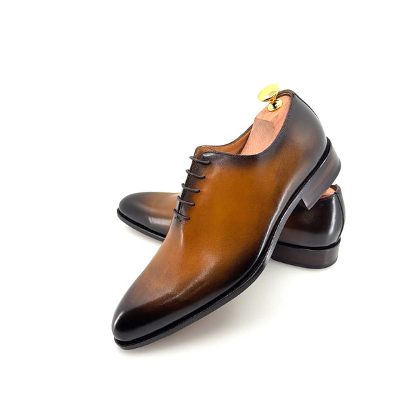 Ugo Vasare Leather Oxford - Caramel