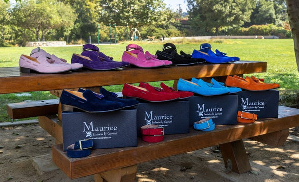 Maurice Suede Loafer - Ruby