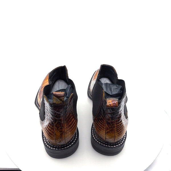 Maurice Custom Alligator Boot Collab with Mr. Maximoff - Carmel