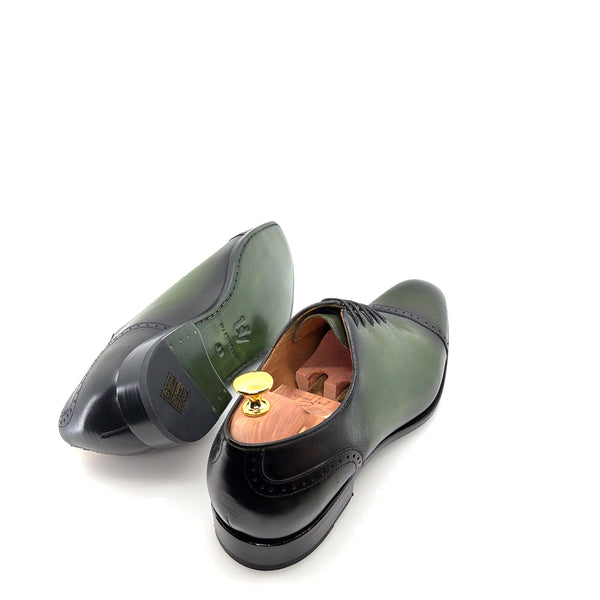 Ugo Vasare Calfskin Oxford - Green