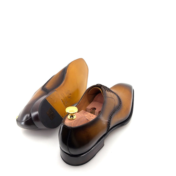 Ugo Vasare Leather Oxford - Caramel
