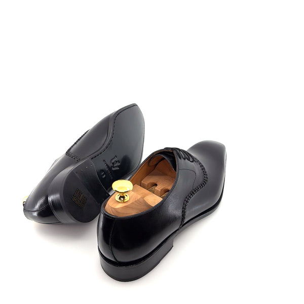 Ugo Vasare Leather Oxford - Black