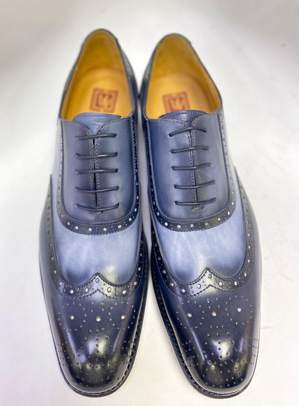 Ugo Vasare Calfskin Oxford - Grey