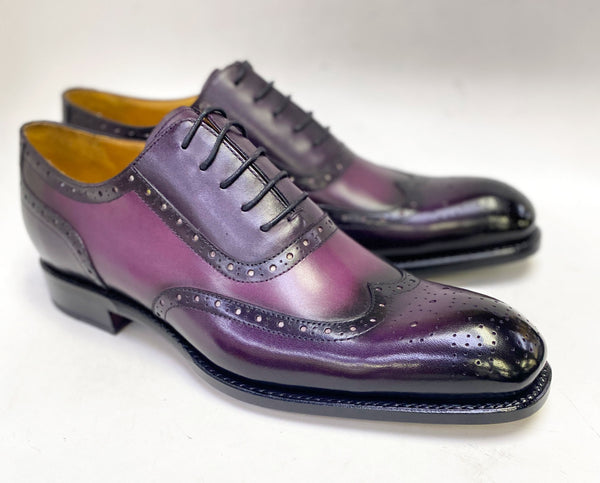 Ugo Vasare Calfskin Oxford - Purple