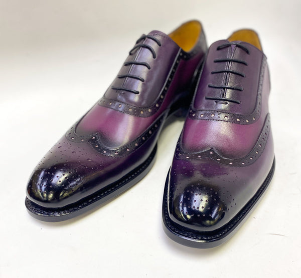 Ugo Vasare Calfskin Oxford - Purple
