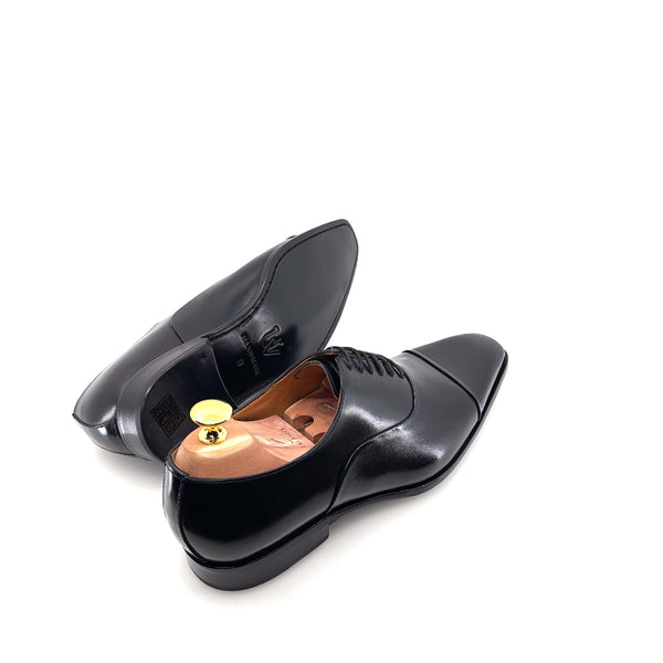Ugo Vasare New Orleans Leather Shoes - Black