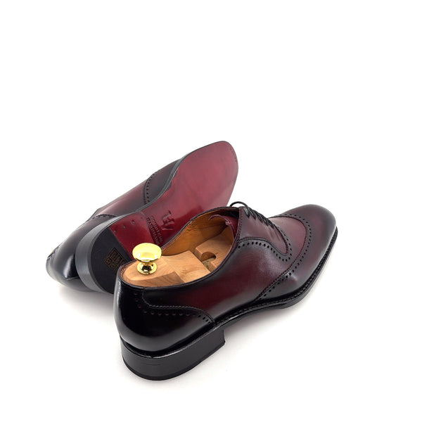 Ugo Vasare Charlton Calfskin Oxford - Burgundy