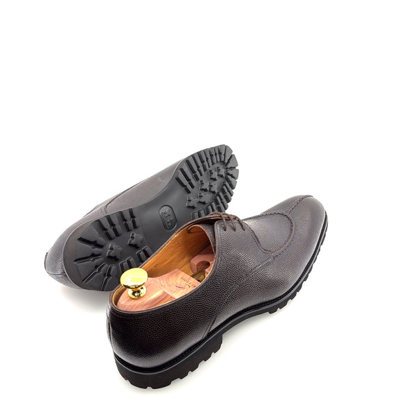 Ugo Vasare Jayden Pebble Grain Oxford - Brown