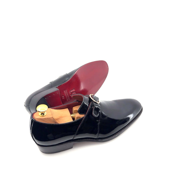 Ugo Vasare Patent Leather Slip-On - Black