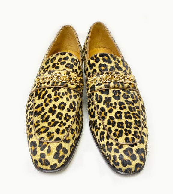 Ugo Vasare Pony Loafer - Leopard