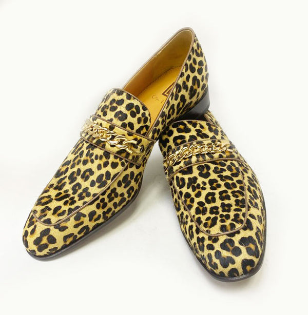 Ugo Vasare Pony Loafer - Leopard