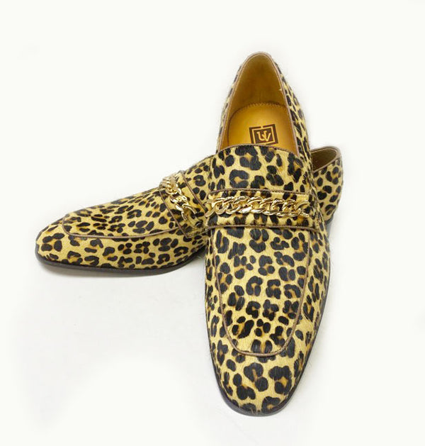 Ugo Vasare Pony Loafer - Leopard