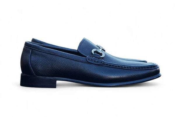 Carrucci Leather Loafer - Black