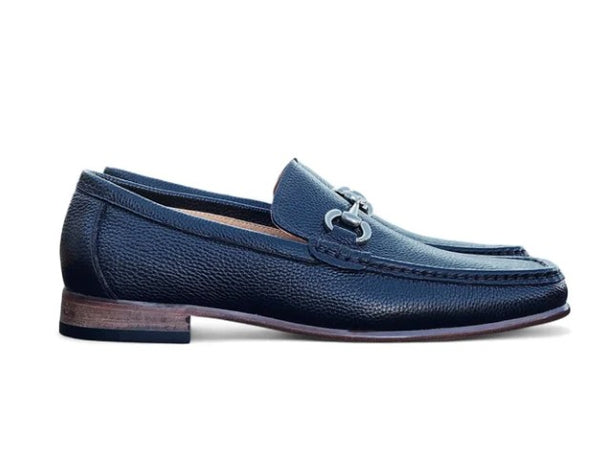 Carrucci Leather Loafer - Black