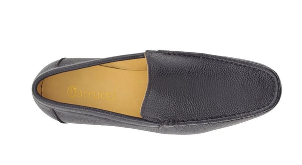 Carrucci Leather Venetian Loafer - Brown