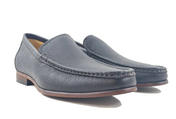 Carrucci Leather Venetian Loafer - Brown