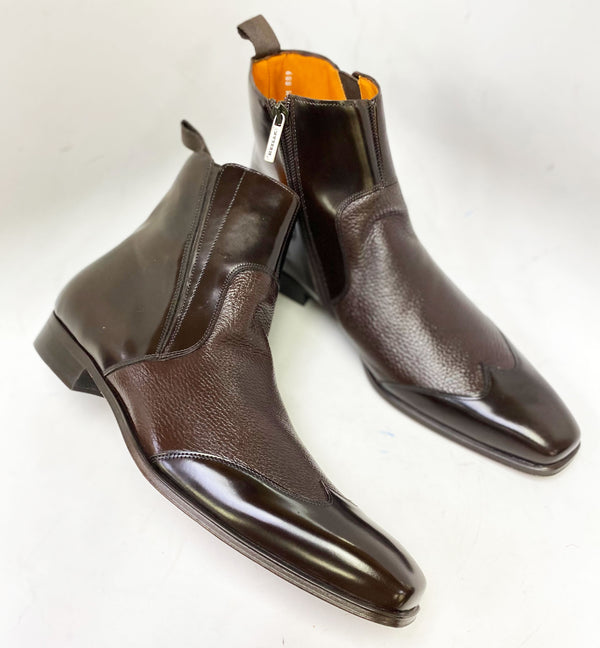 Mezlan Deerskin Boot - Brown