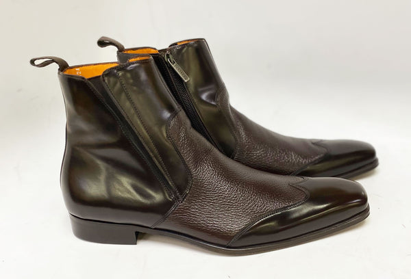Mezlan Deerskin Boot - Brown