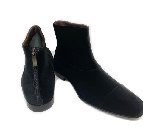 Mezlan Velvet Boot - Black