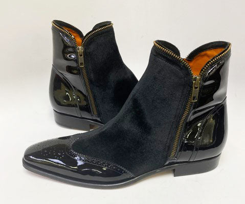 Mezlan Boot Leather - Black