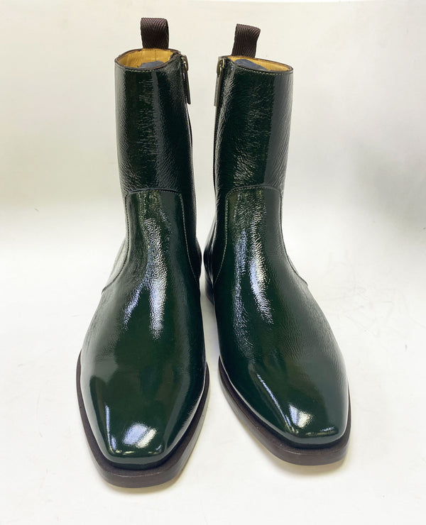 Mezlan Marquez Patent Boot - Green
