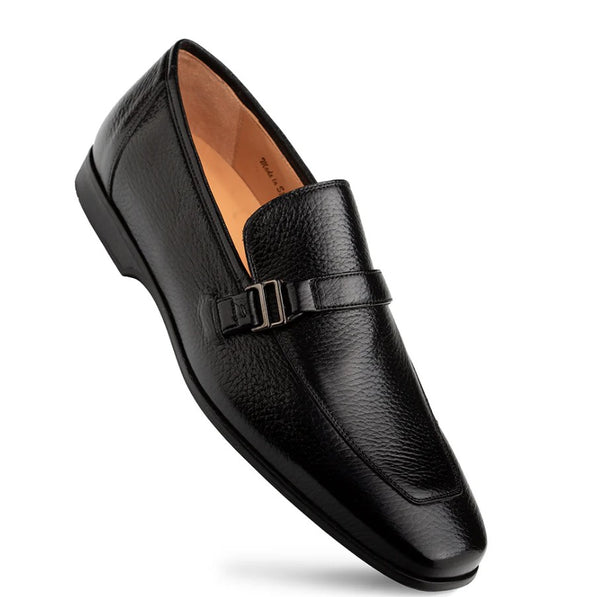 Mezlan Alarcón Deerskin Loafer - Black