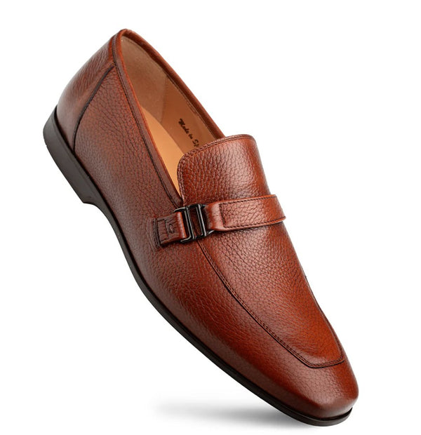 Mezlan Alarcón Deerskin Loafer - Cognac