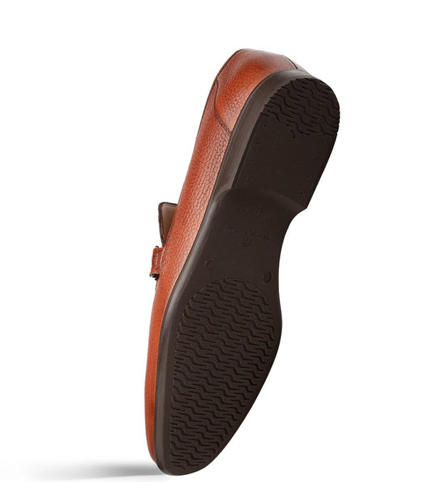 Mezlan Alarcón Deerskin Loafer - Cognac