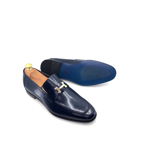 C Collection Nappa Leather H Loafer - Blue
