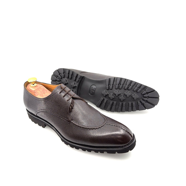 Ugo Vasare Jayden Pebble Grain Oxford - Brown