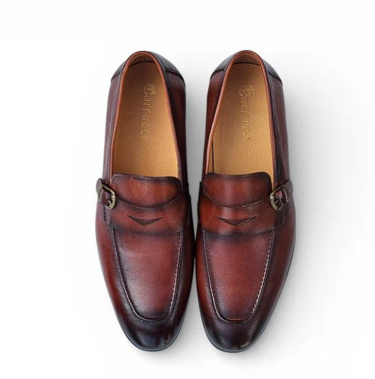 Carrucci Grant Leather Loafer - Whiskey