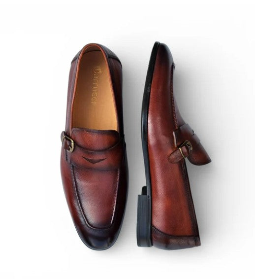 Carrucci Grant Leather Loafer - Whiskey