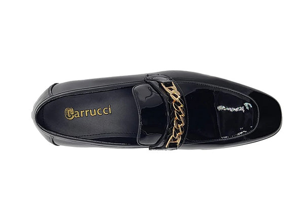 C&E Shoes Patent Loafer - Black