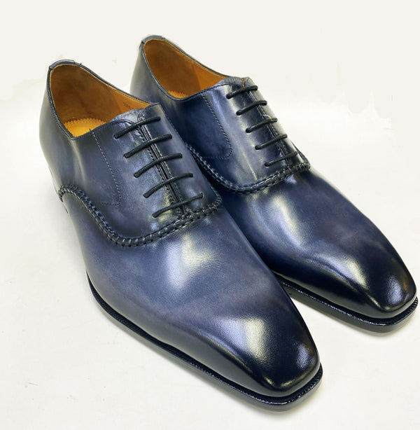 Ugo Vasare Leather Oxford - Grey