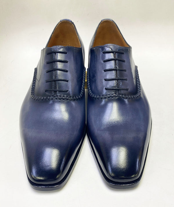 Ugo Vasare Zion Calfskin Oxford - Grey