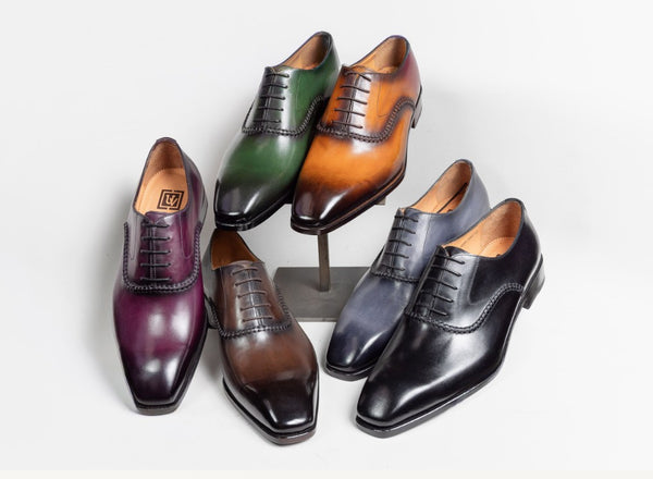 Ugo Vasare Leather Oxford - Caramel