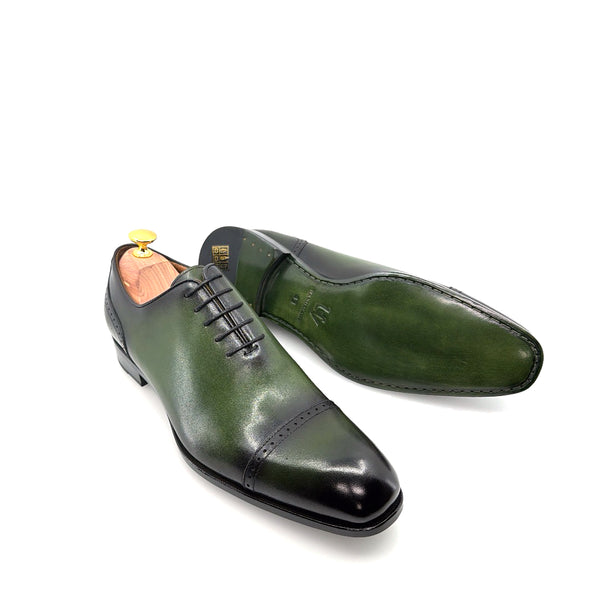 Ugo Vasare Calfskin Oxford - Green