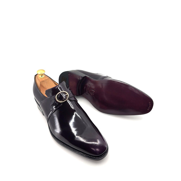 Ugo Vasare Patent Leather Slip-On - Purple