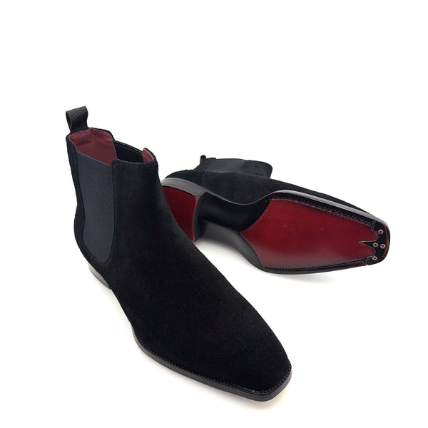Maurice Suede Boot - Black