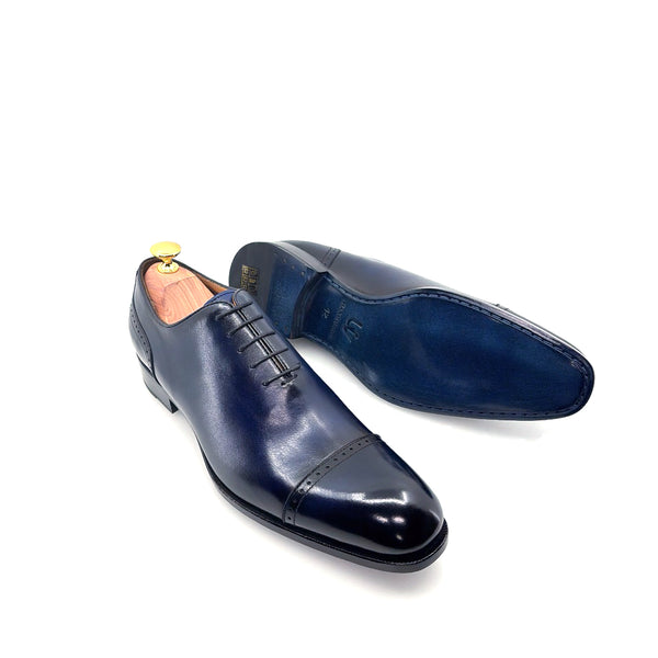 Ugo Vasare Calfskin Oxford - Navy