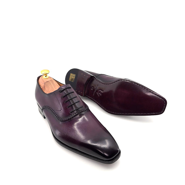 Ugo Vasare Leather Oxford - Purple