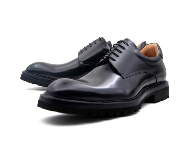Ugo Vasare Mason Calfskin Oxford - Black