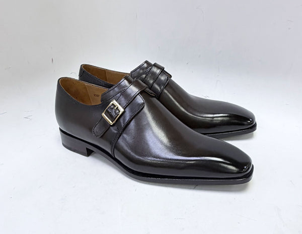 Ugo Vasare Calfskin Monkstrap - Brown